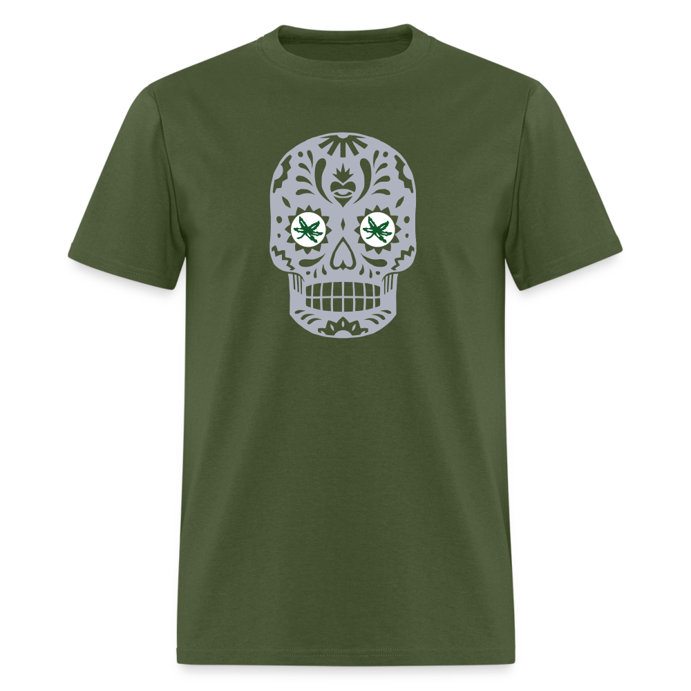 Sugar Skulls BuckEYES Unisex Classic T-Shirt - military green