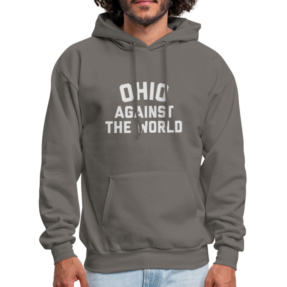 Ohio Against the World Men's Hoodie - asphalt gray