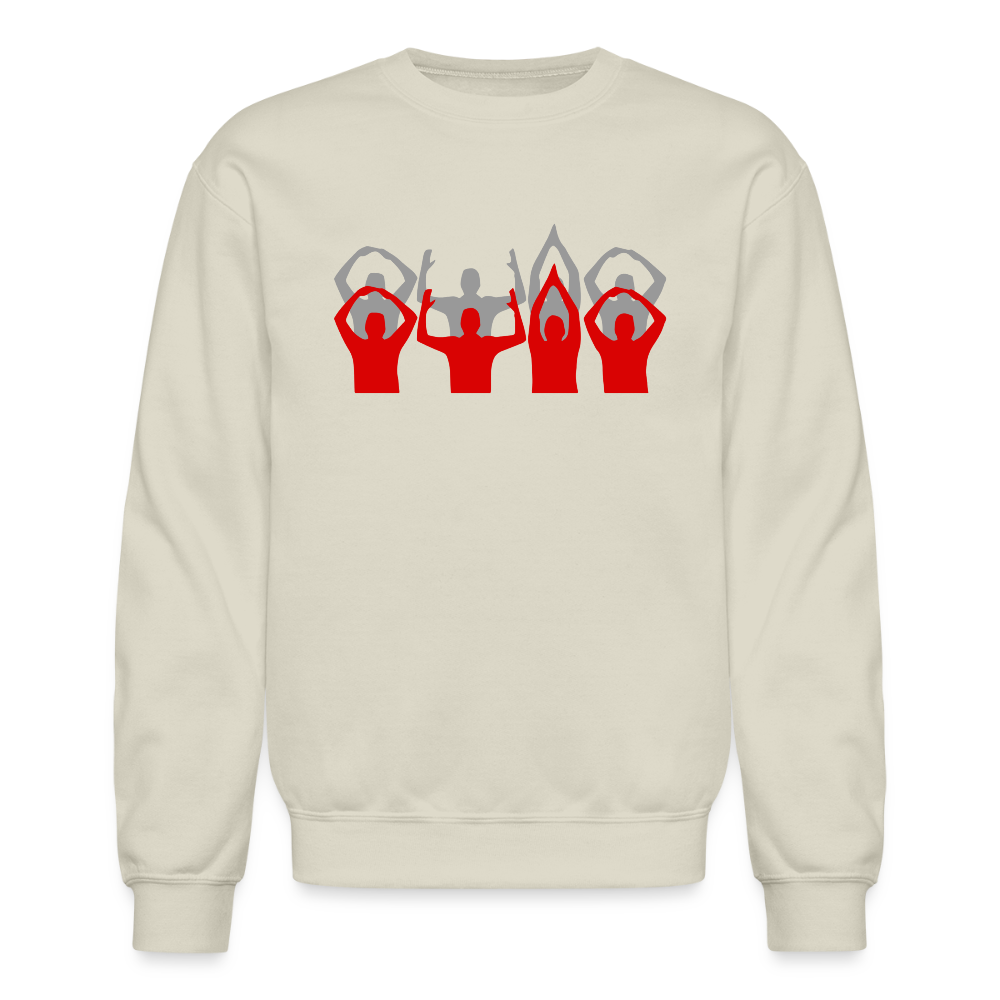O-H-I-O Silhouette Crewneck Sweatshirt - Sand