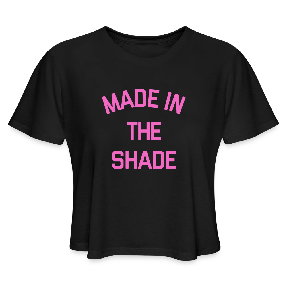 Made in the Shade Women's Cropped T-Shirt - black