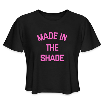 Made in the Shade Women's Cropped T-Shirt - black