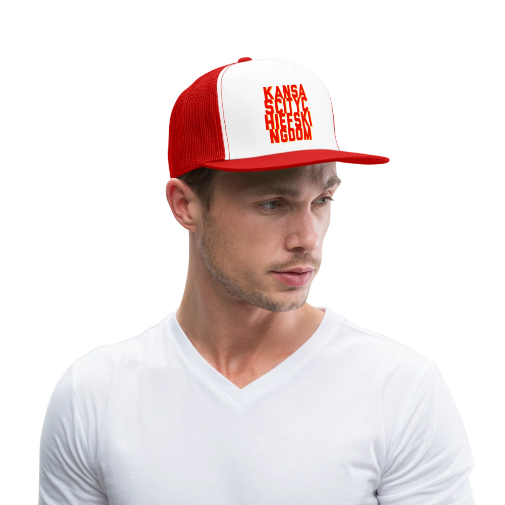 Kansas City chiefs Kingdom rucker Hat - white/red