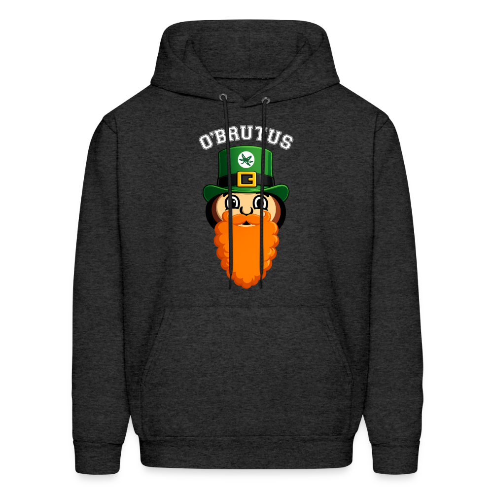 O'Brutus St. Patrick's Day Men's Hoodie - charcoal grey