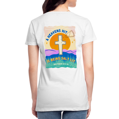 SALTLIT Scoop Neck - white