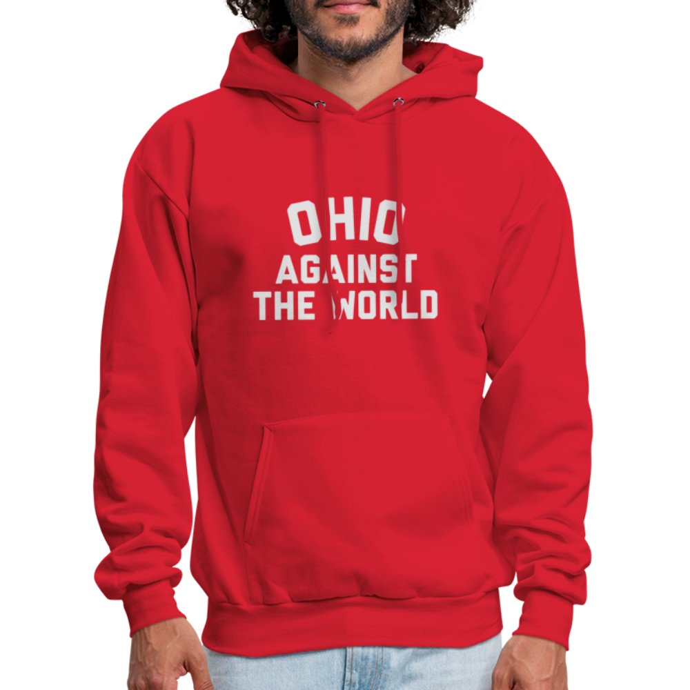 Ohio Against the World Men's Hoodie - red