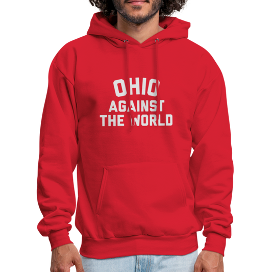 Ohio Against the World Men's Hoodie - red