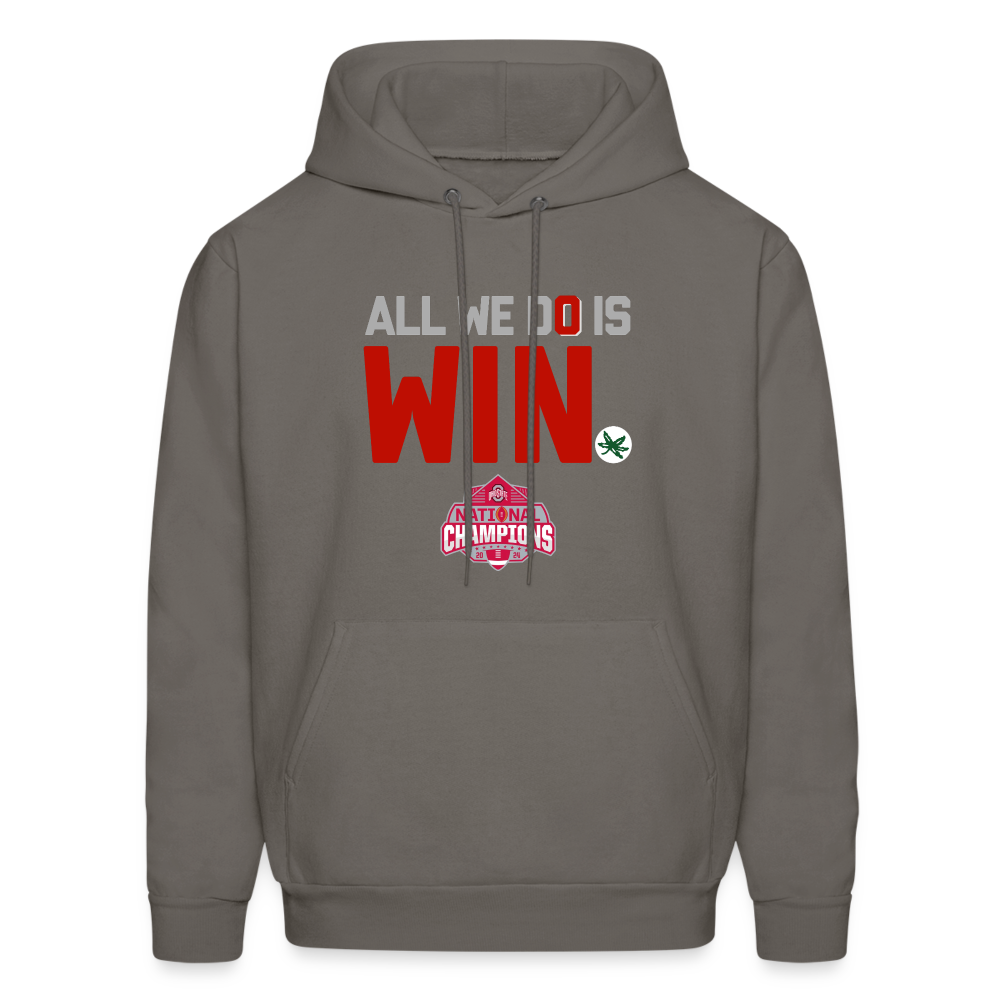 All We Do is Win Men's Hoodie - asphalt gray