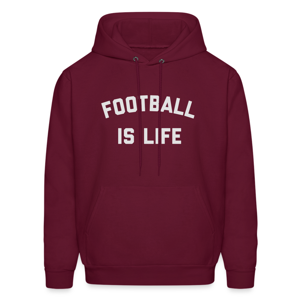 Men's Hoodie - burgundy