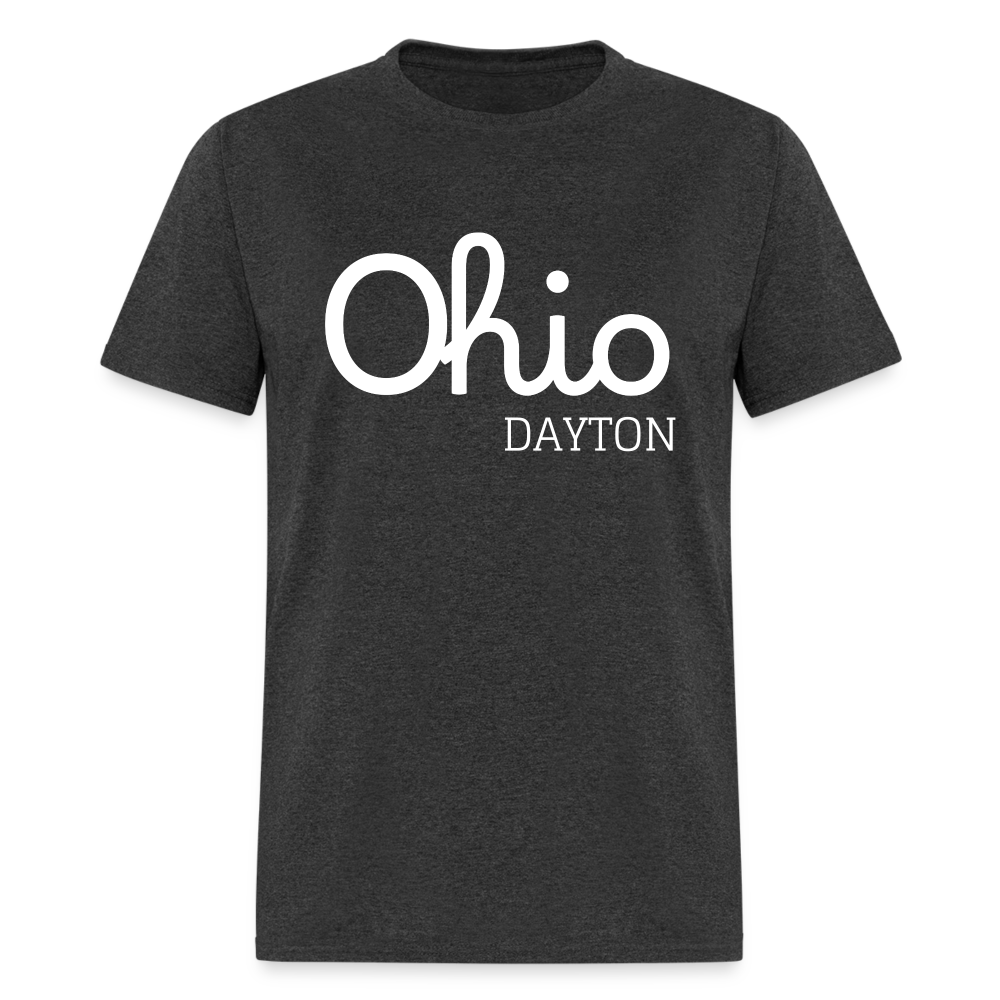 Dayton Script Ohio Unisex Classic T-Shirt - heather black