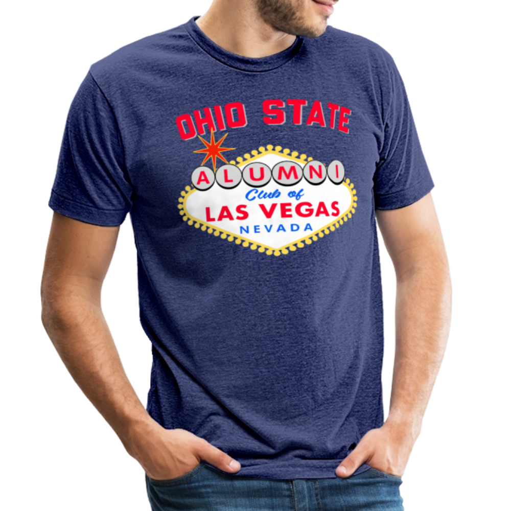 OSAC Unisex Tri-Blend T-Shirt - heather indigo