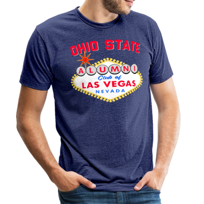 OSAC Unisex Tri-Blend T-Shirt - heather indigo