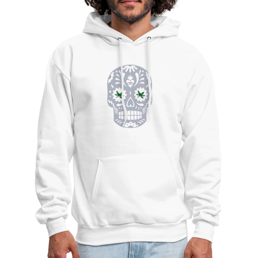 Sugar Skulls BuckEYES Men's Hoodie - white