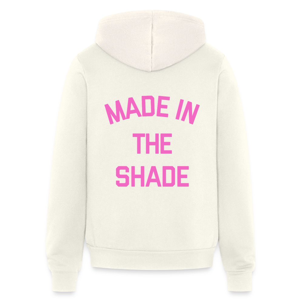 Made in the Shade Unisex Full Zip Hoodie - vintage white