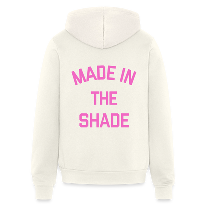 Made in the Shade Unisex Full Zip Hoodie - vintage white