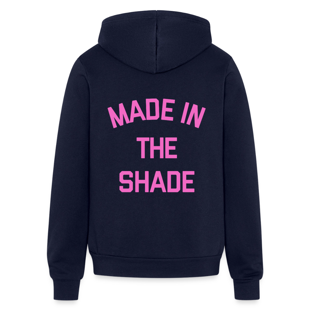 Made in the Shade Unisex Full Zip Hoodie - navy