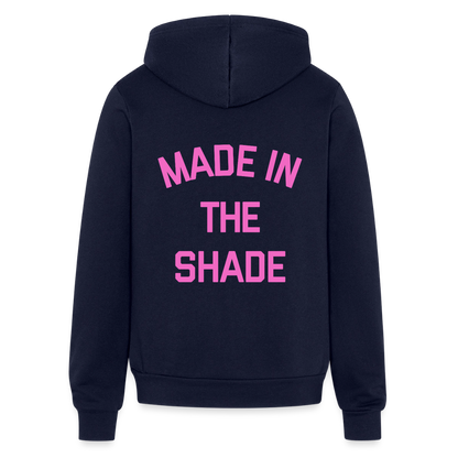 Made in the Shade Unisex Full Zip Hoodie - navy