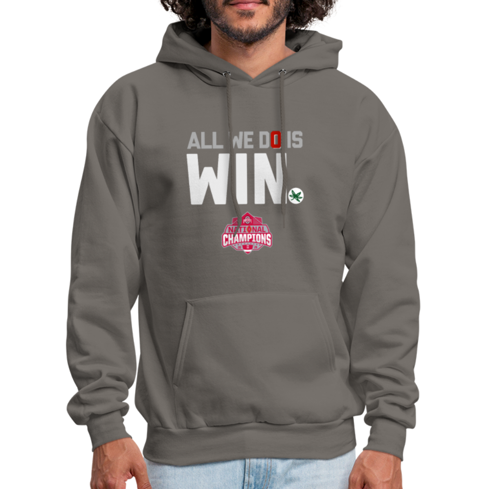 All We Do is Win Men's Hoodie - asphalt gray