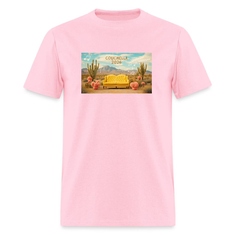 Couchella 2026 Unisex T-Shirt - pink