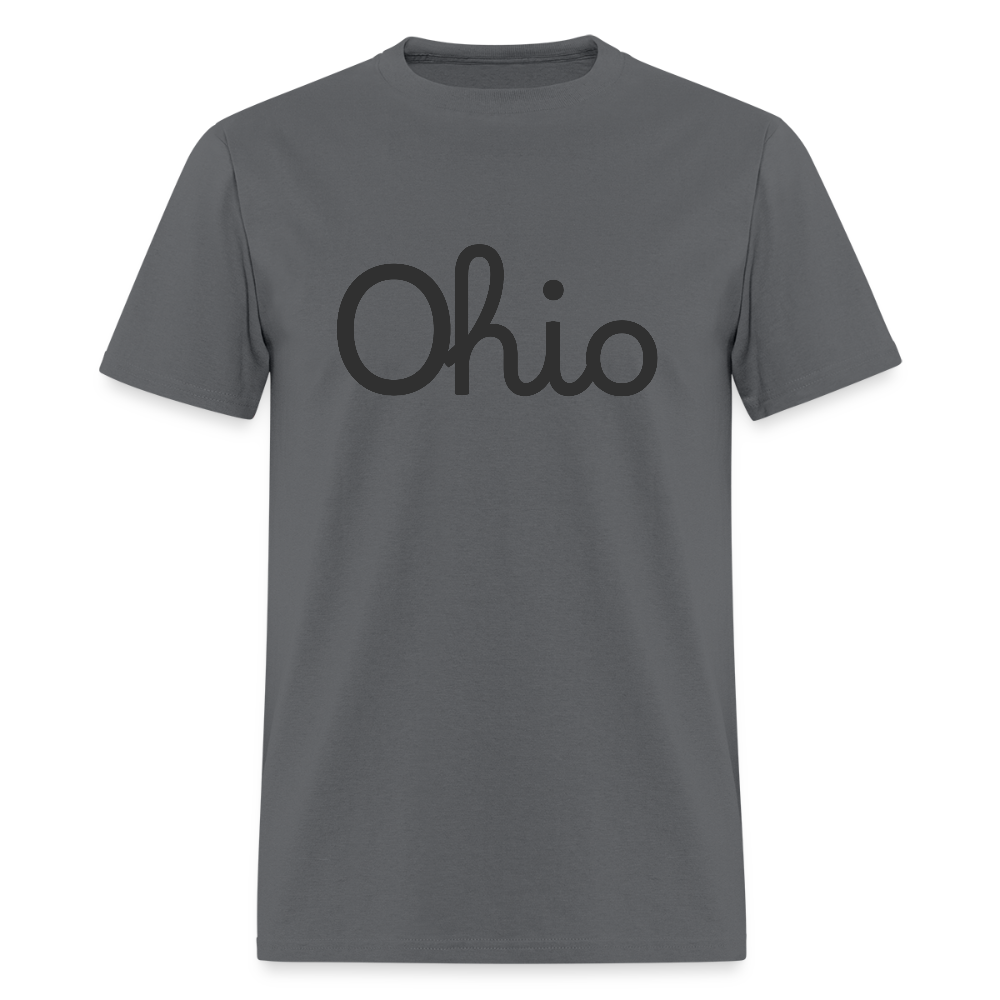 Ohio Script Unisex Classic T-Shirt - charcoal