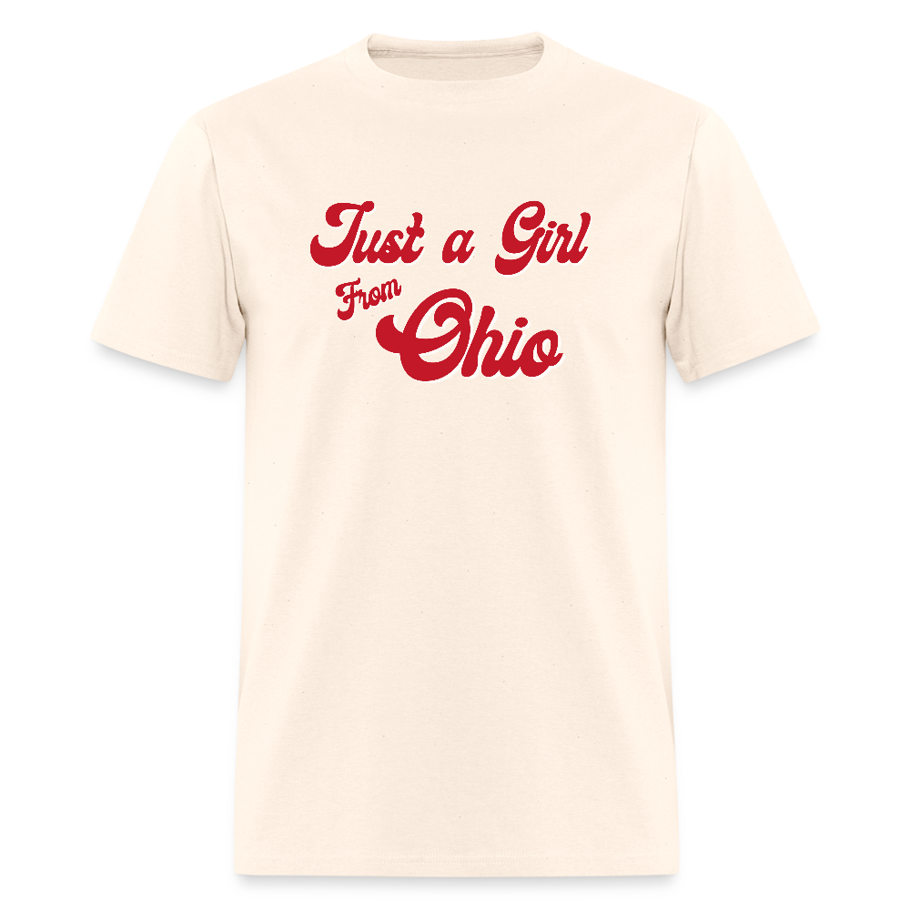 Just A Girl from Ohio Men's T-Shirt | GILDAN 5000 - natural