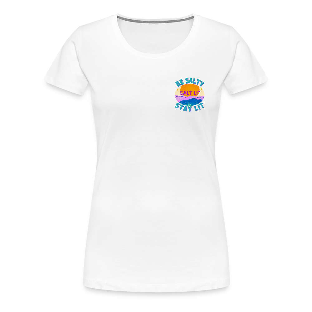 SALTLIT Scoop Neck - white