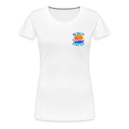 SALTLIT Scoop Neck - white