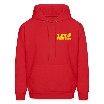 KC Chiefs Kingdom Men's Hoodie - red