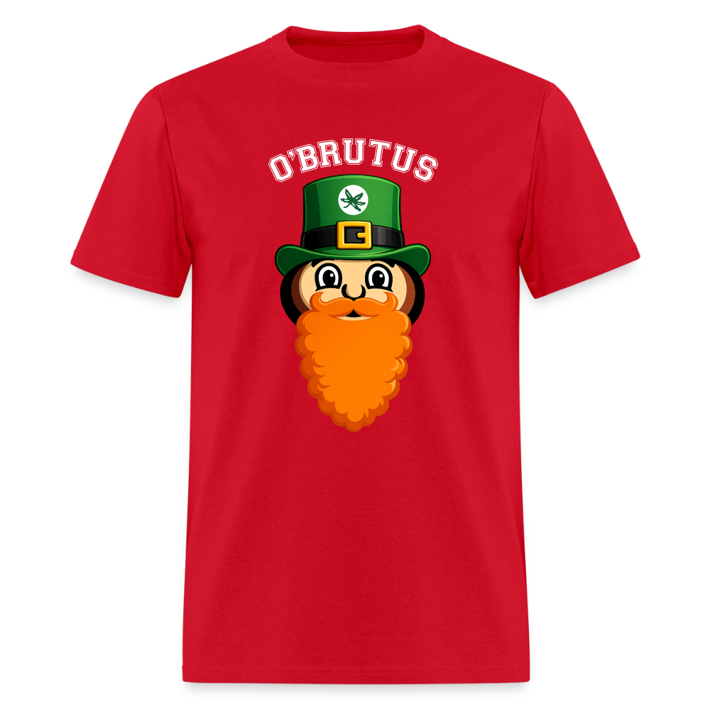 O'Brutus St. Patrick's Day Unisex T-Shirt - red