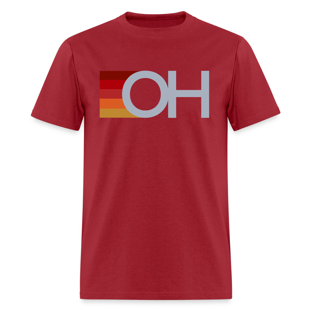 OH Stripes Men's T-Shirt - true red