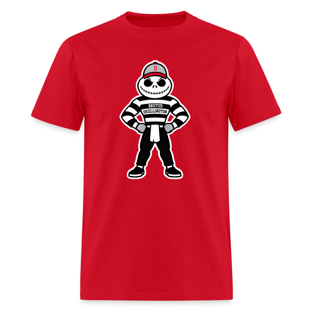 Brutus Skellington Men's T-Shirt - red