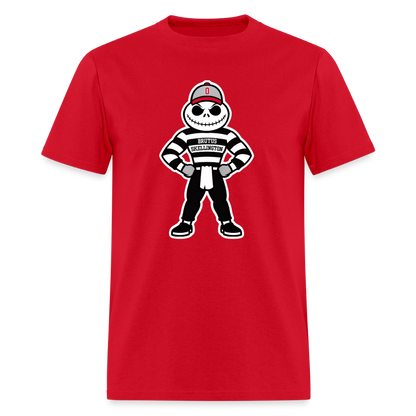Brutus Skellington Men's T-Shirt - red