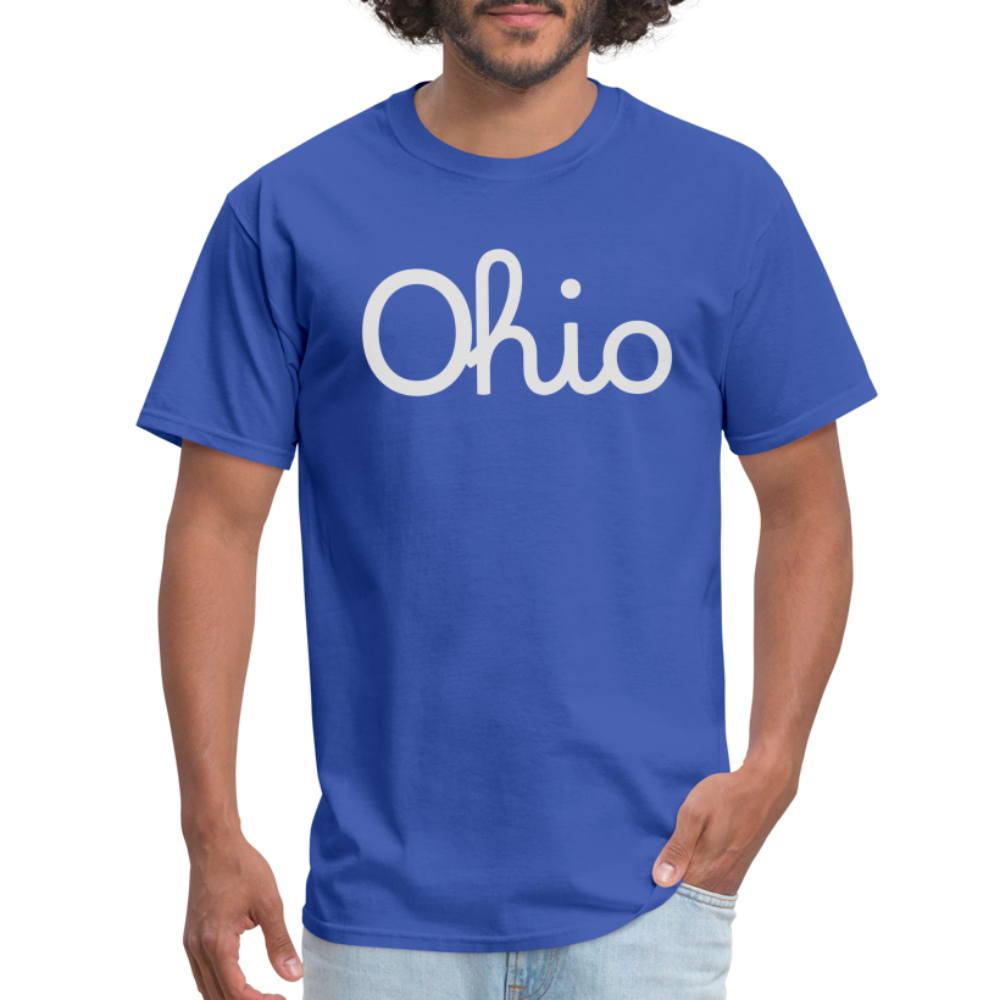 Script Ohio Unisex Classic T-Shirt - royal blue