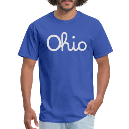 Script Ohio Unisex Classic T-Shirt - royal blue