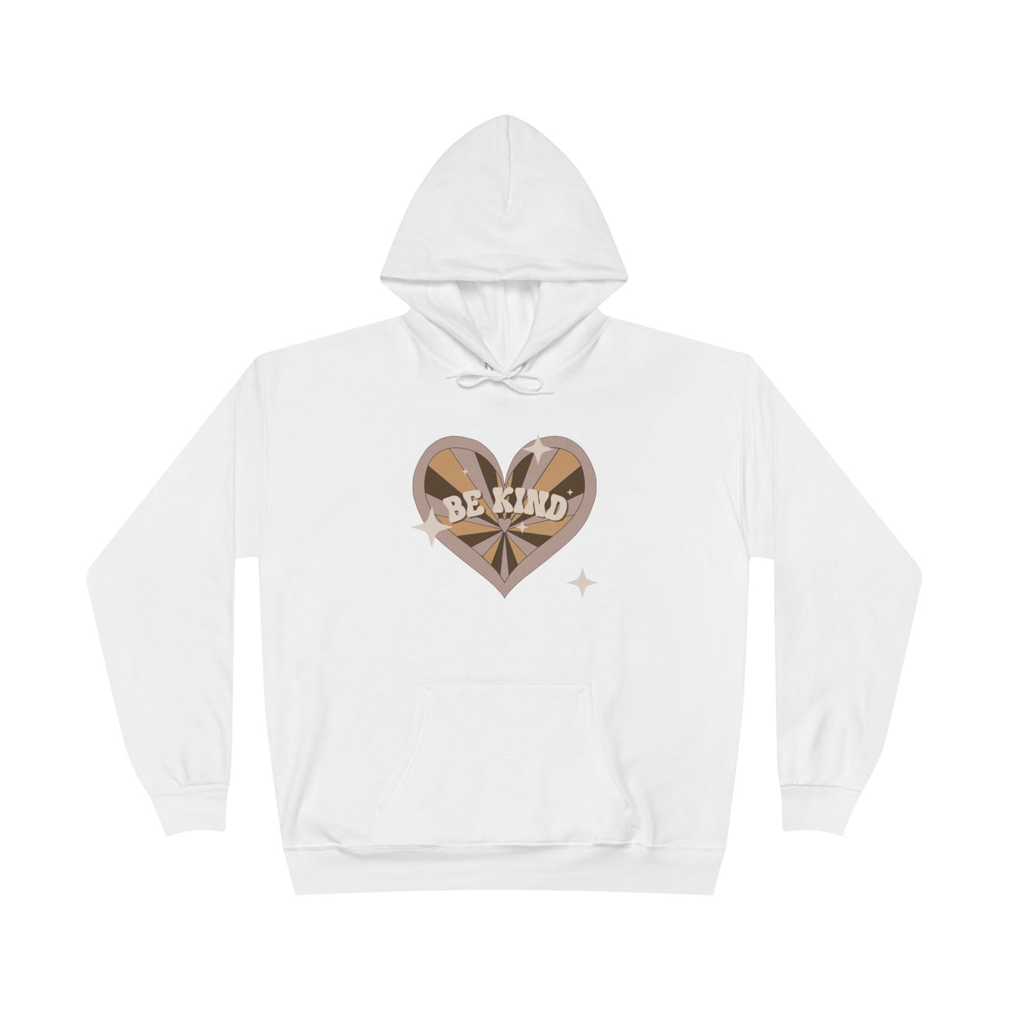 Be Kind Heart Unisex EcoSmart® Pullover Hoodie Sweatshirt