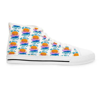 Salt Lit Women's High Top Sneakers