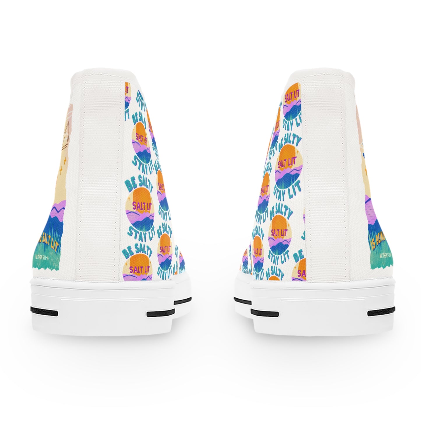 Salt Lit Women's High Top Sneakers