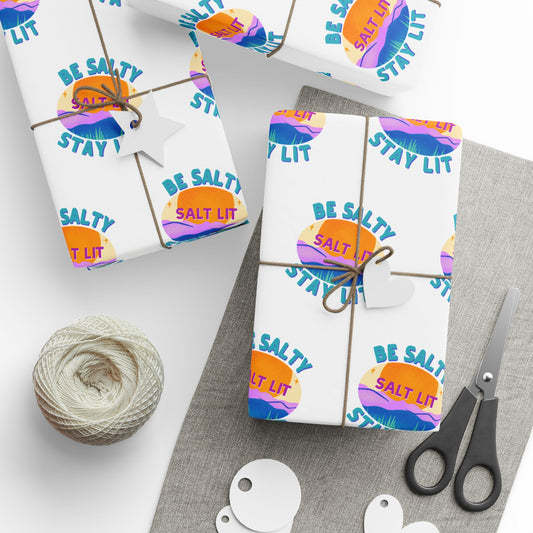 Salt Lit Wrapping Papers