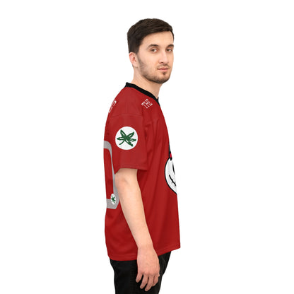 Brutus (Jack Skellington) Unisex Football Jersey (AOP)