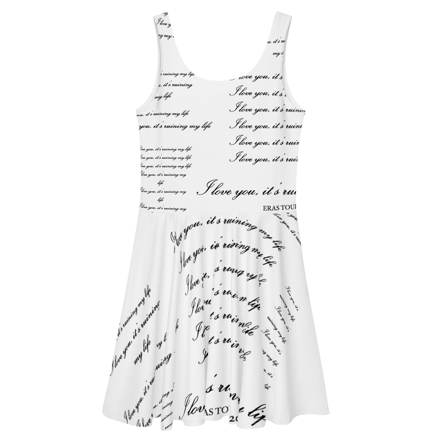 I Love You Tortured Lyrics Poet Tour Concert Skater Dress