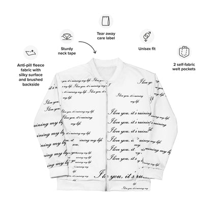 Fortnight I Love You TTPD Taylor Unisex Bomber Jacket