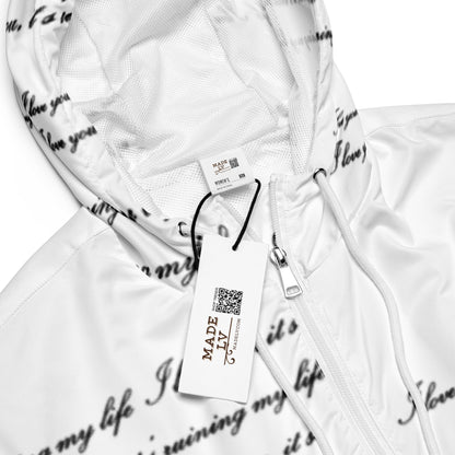 Fortnight I Love You TTPD Taylor Women’s cropped windbreaker