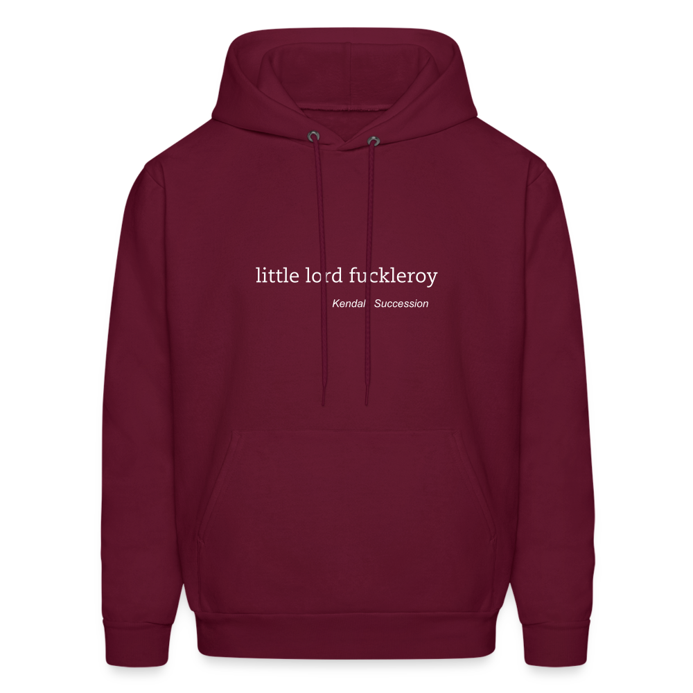 Little Lord Fuckleroy Men's Hoodie - burgundy