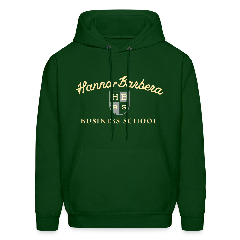 Hanna-Barbera Business School Men's Hoodie - forest green