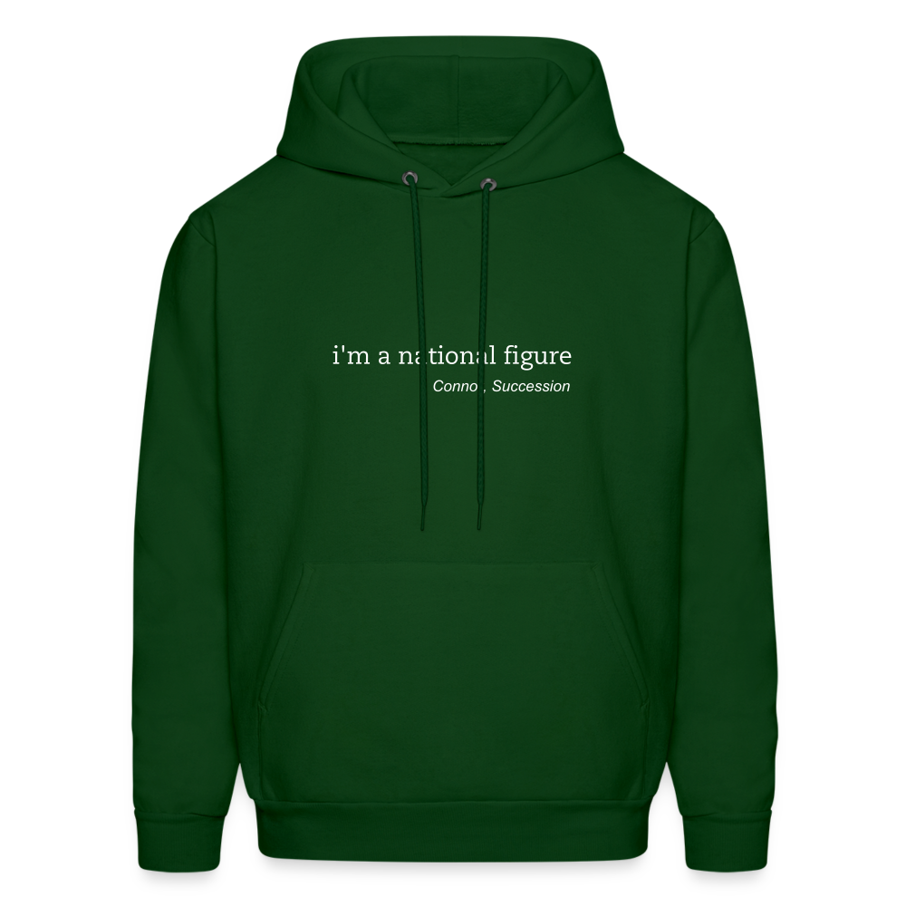 I'm a National Figure Men's Hoodie - forest green