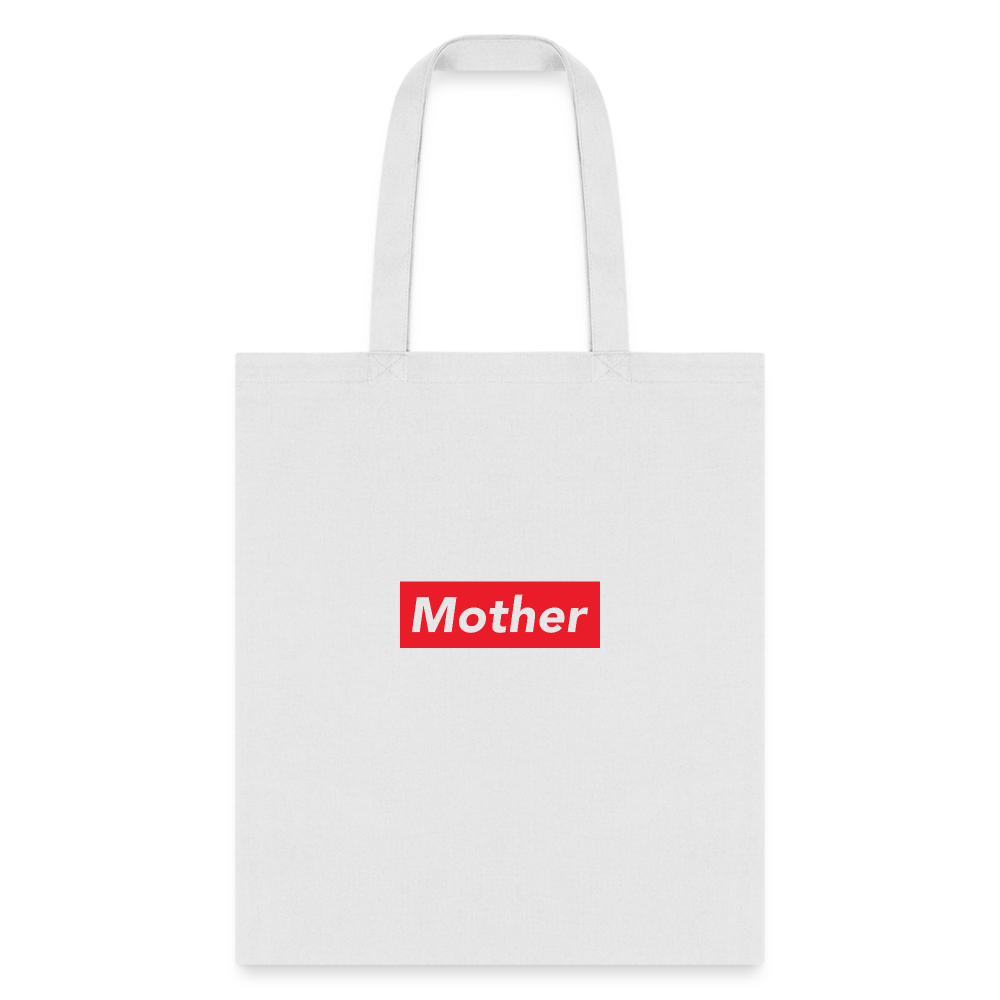 Mother Tote Bag - white