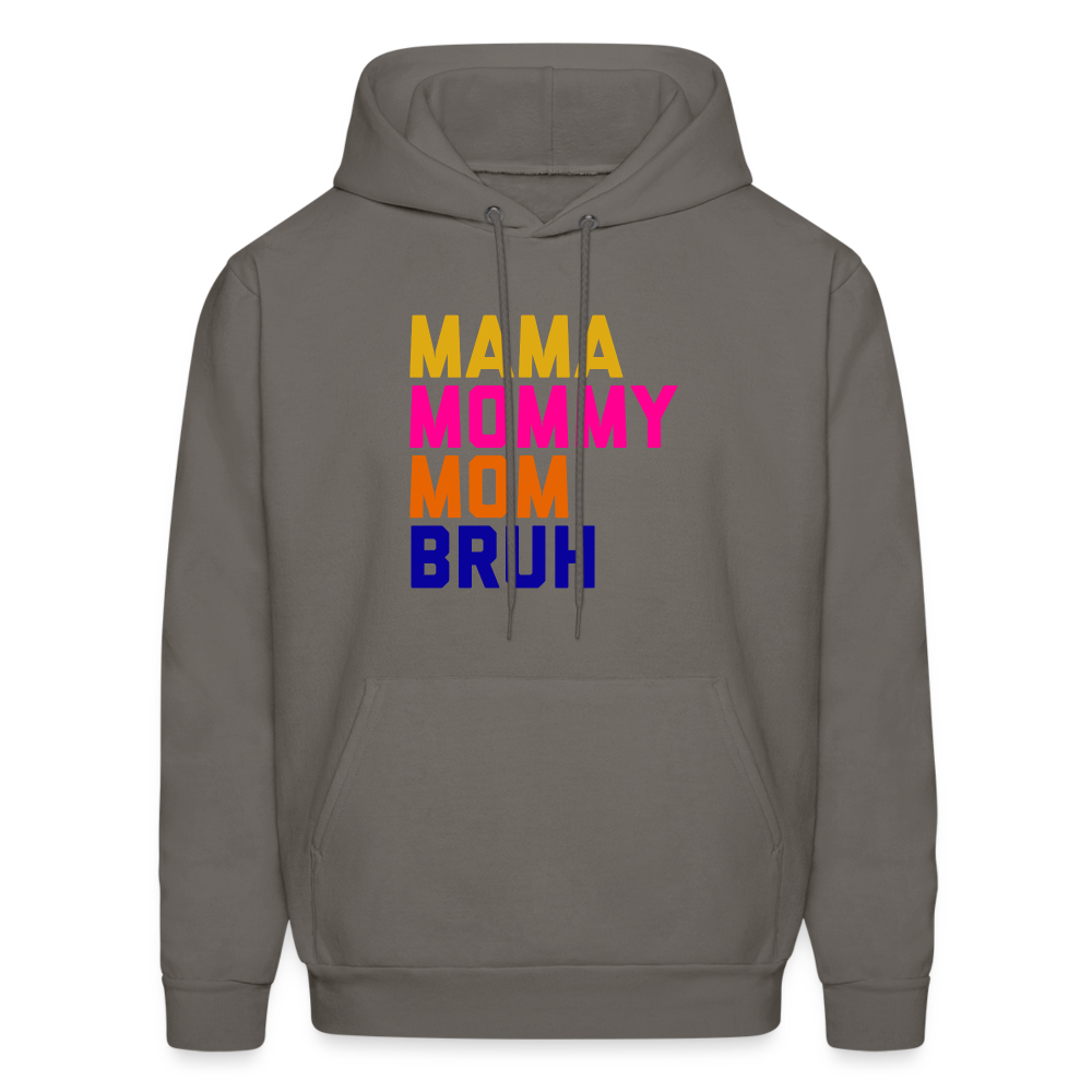 Mama Mommy Mom Bruh Men's Hoodie - asphalt gray