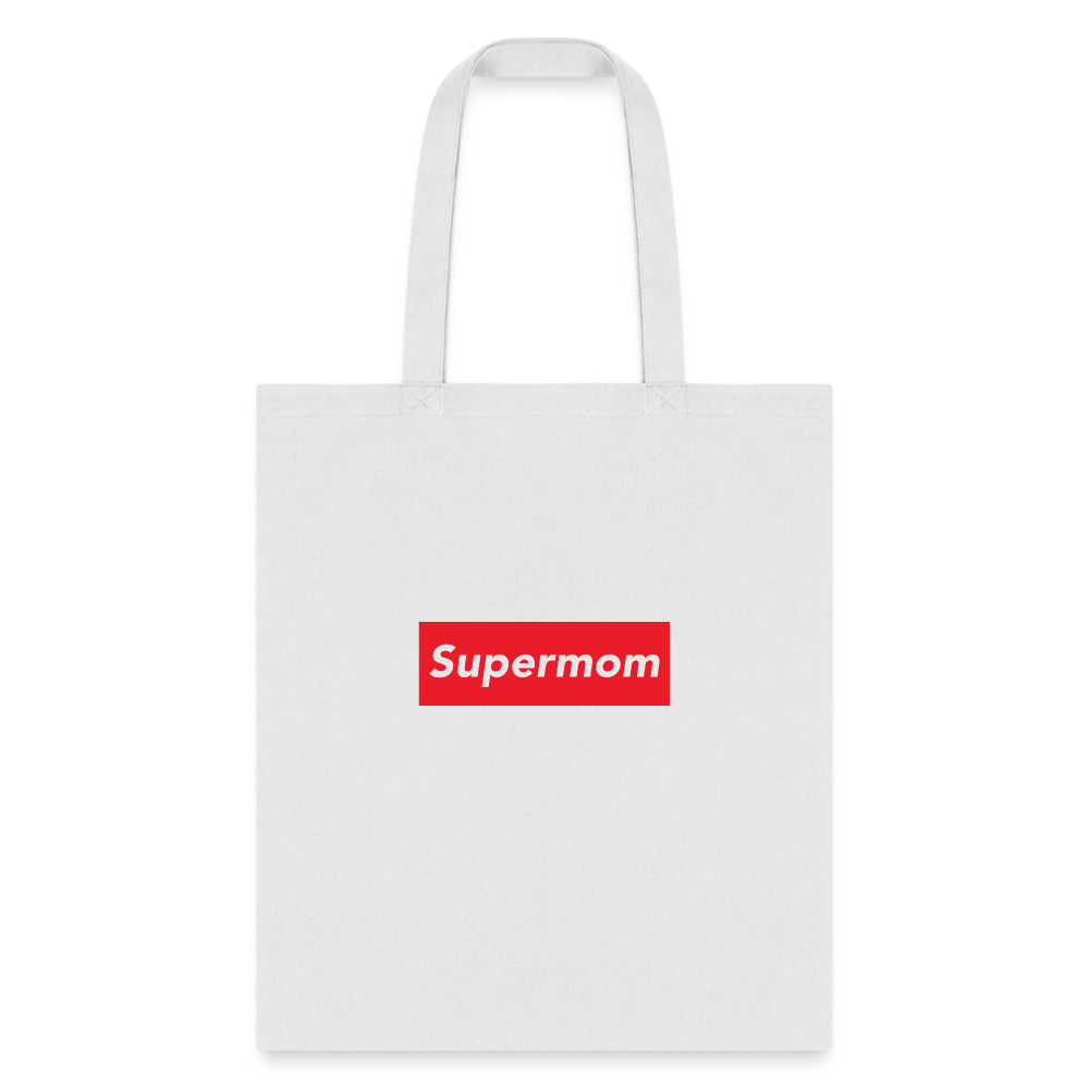 Supermom Tote Bag - white