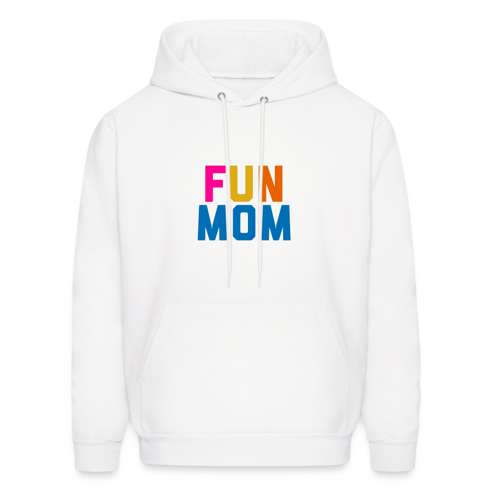 Fun Mom Men's Hoodie - white