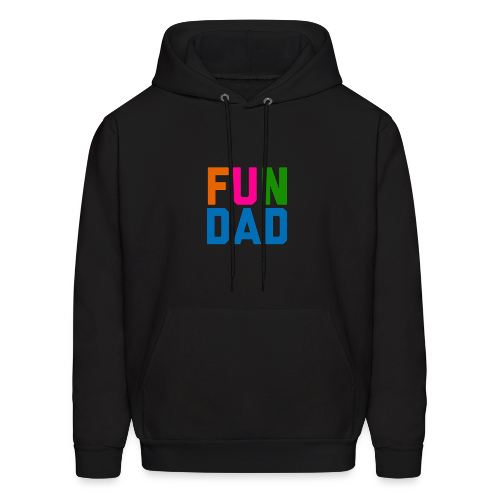 Fun Dad Men's Hoodie - black