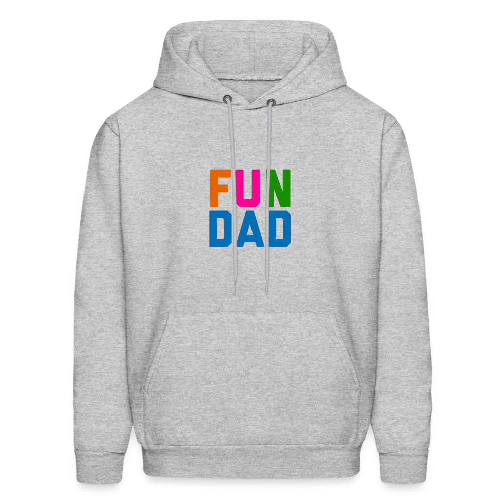 Fun Dad Men's Hoodie - heather gray